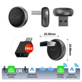CarlinKit Mini Wireless CarPlay Adapter 2025 New Android Auto Wireless Dongle Wifi 5.8G Auto Connect Box Support Spotify  Music